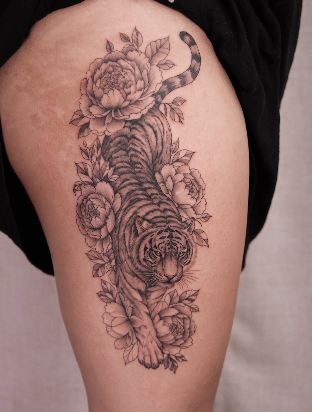 Tattoo by @houstontattooartist_goldenk — realism, black_and_grey