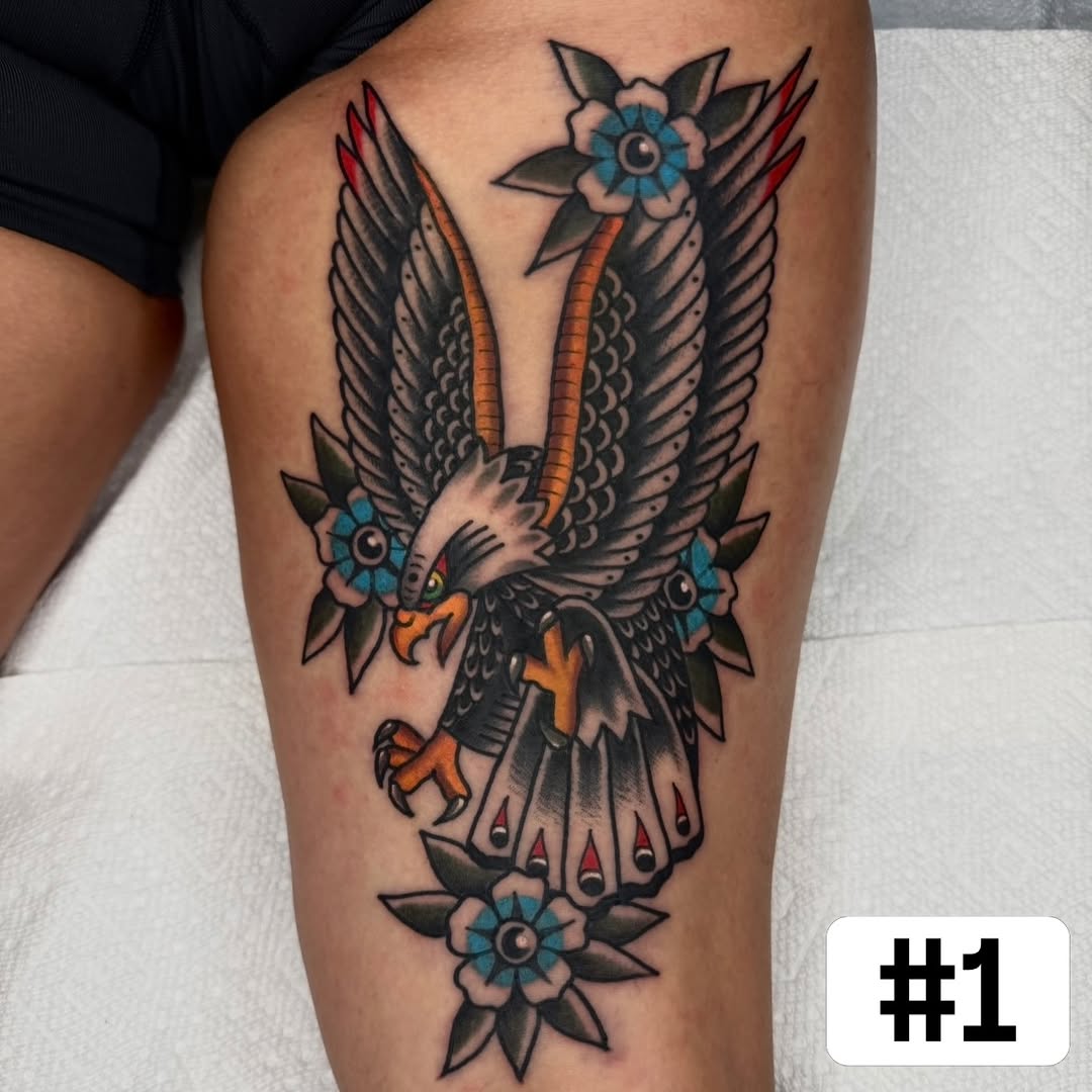Tattoo by @tattoosbyging — american_traditional