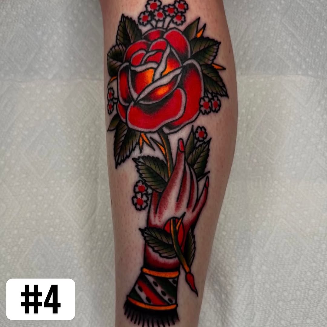 Tattoo by @tattoosbyging — american_traditional