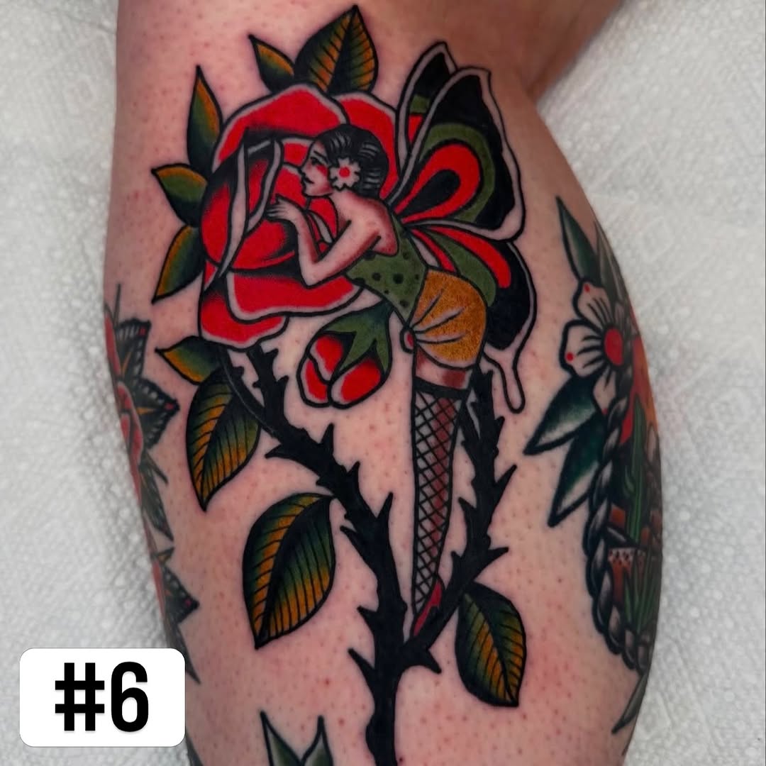 Tattoo by @tattoosbyging — american_traditional