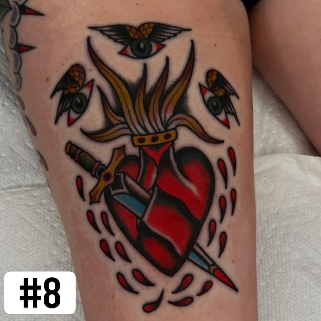Tattoo by @tattoosbyging — american_traditional