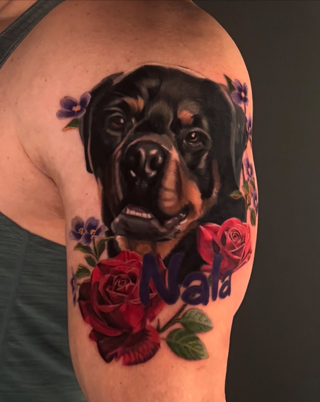 Tattoo by @lindseylanetattoos — realism, lettering_script