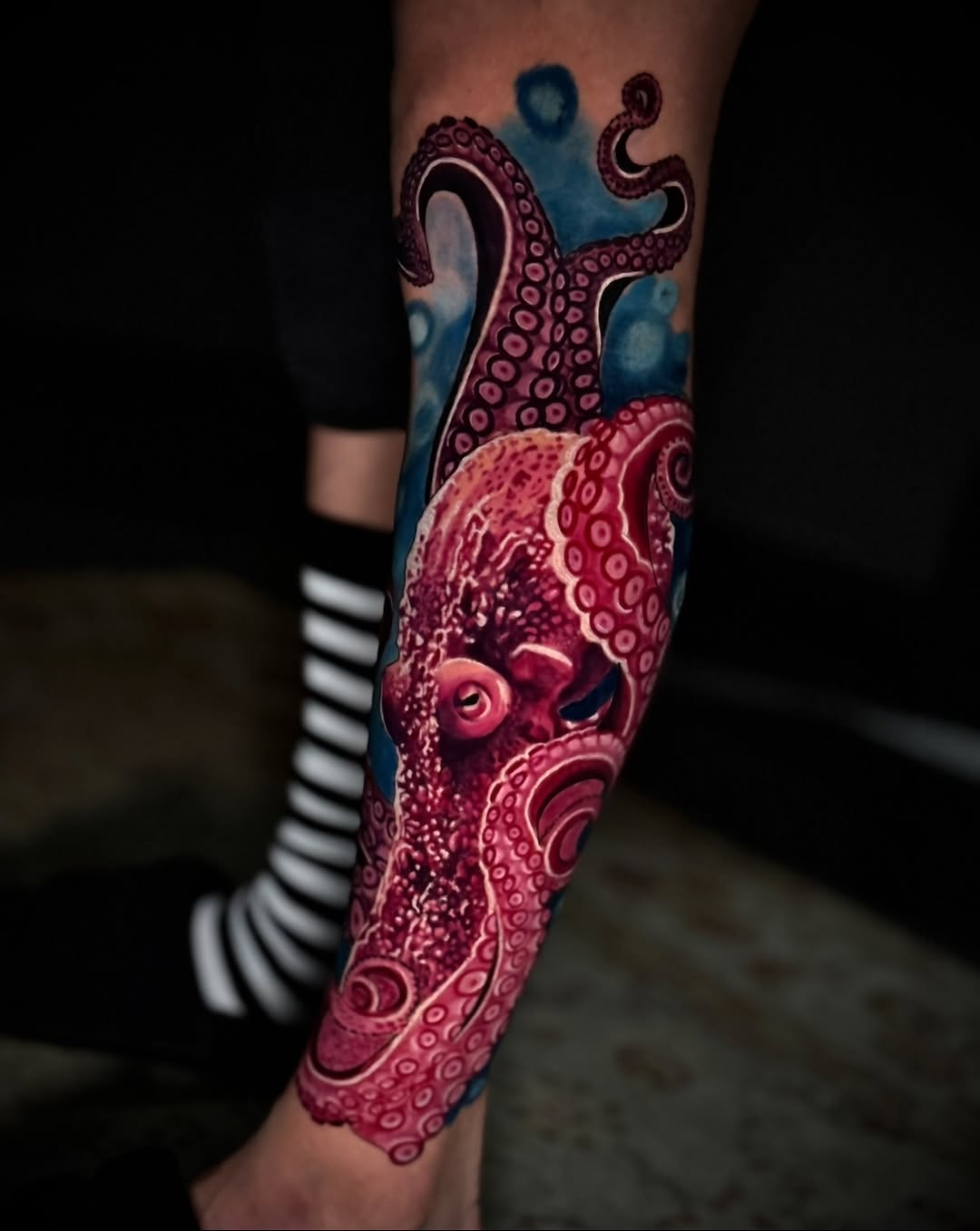 Tattoo by @lindseylanetattoos — realism, trash_polka