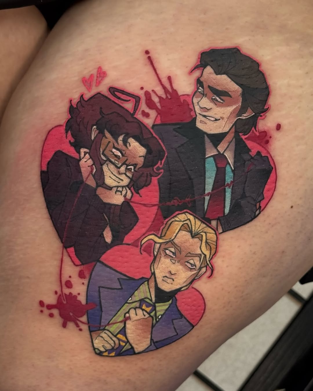 Tattoo by @clwnslvt β anime