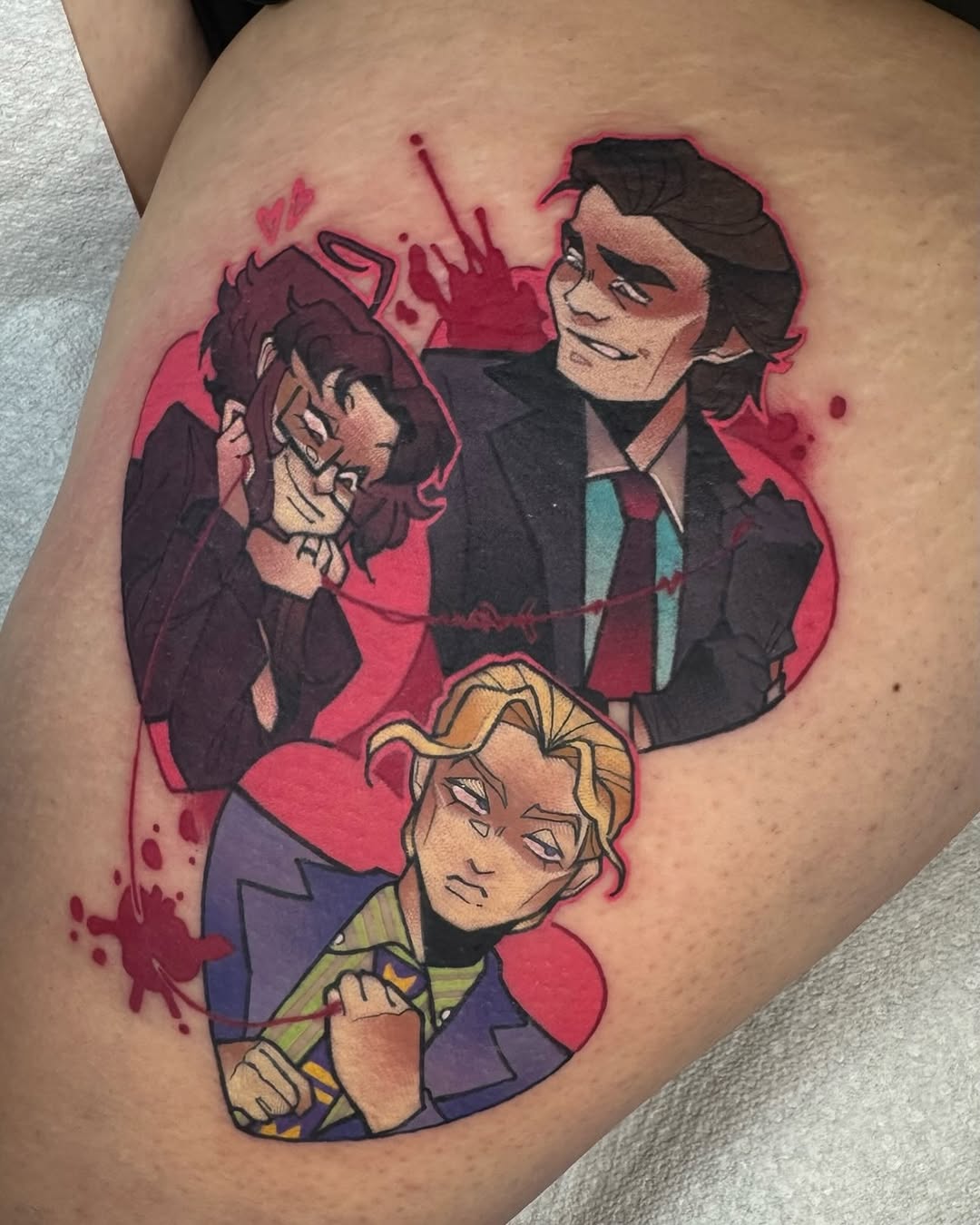 Tattoo by @clwnslvt β anime