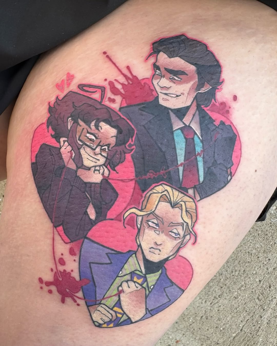 Tattoo by @clwnslvt β anime