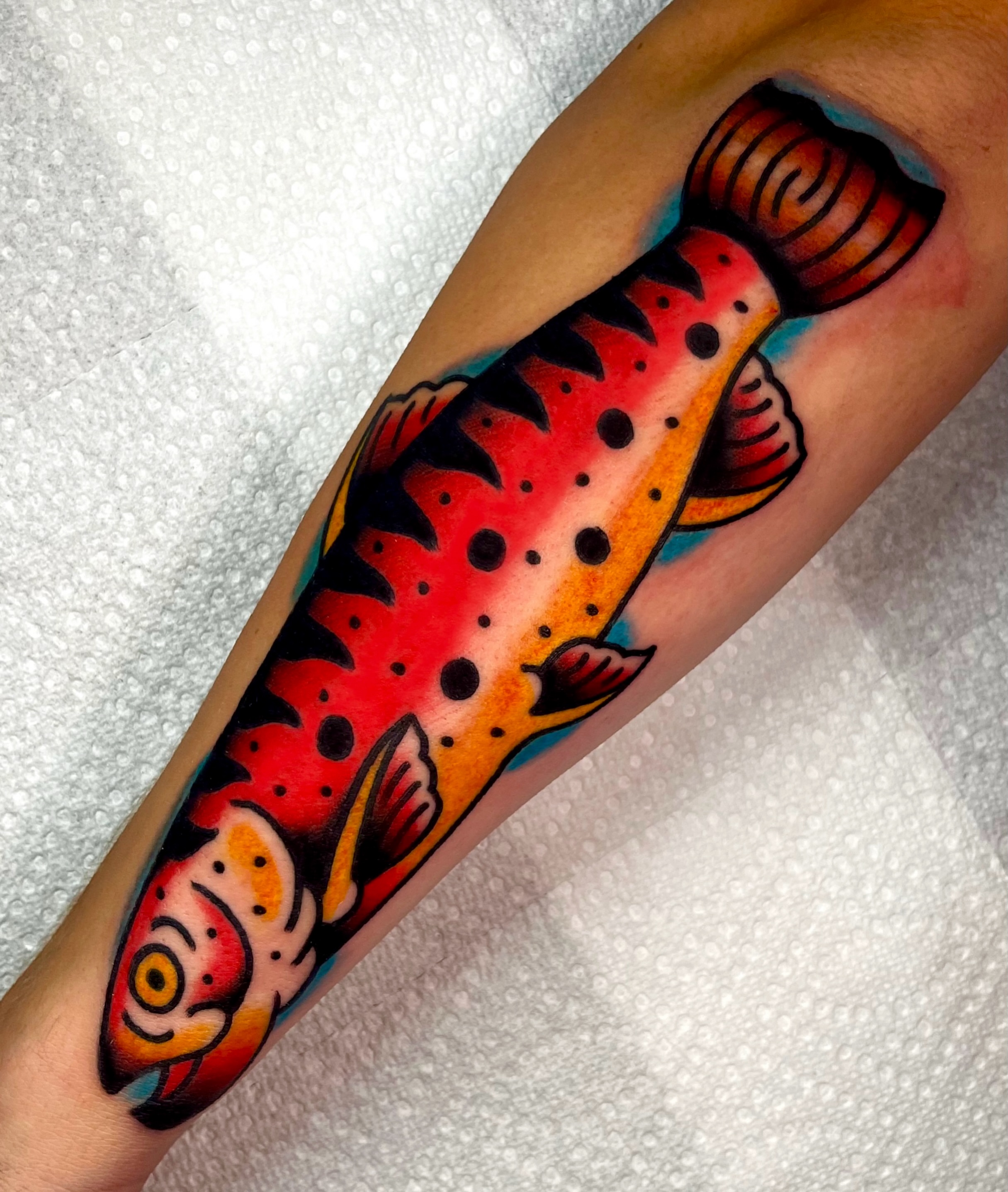Tattoo by @anchoredaweightattoo — american_traditional