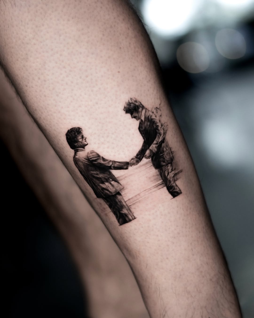 Tattoo by @ron.alvarez_tattoo — realism, black_and_grey