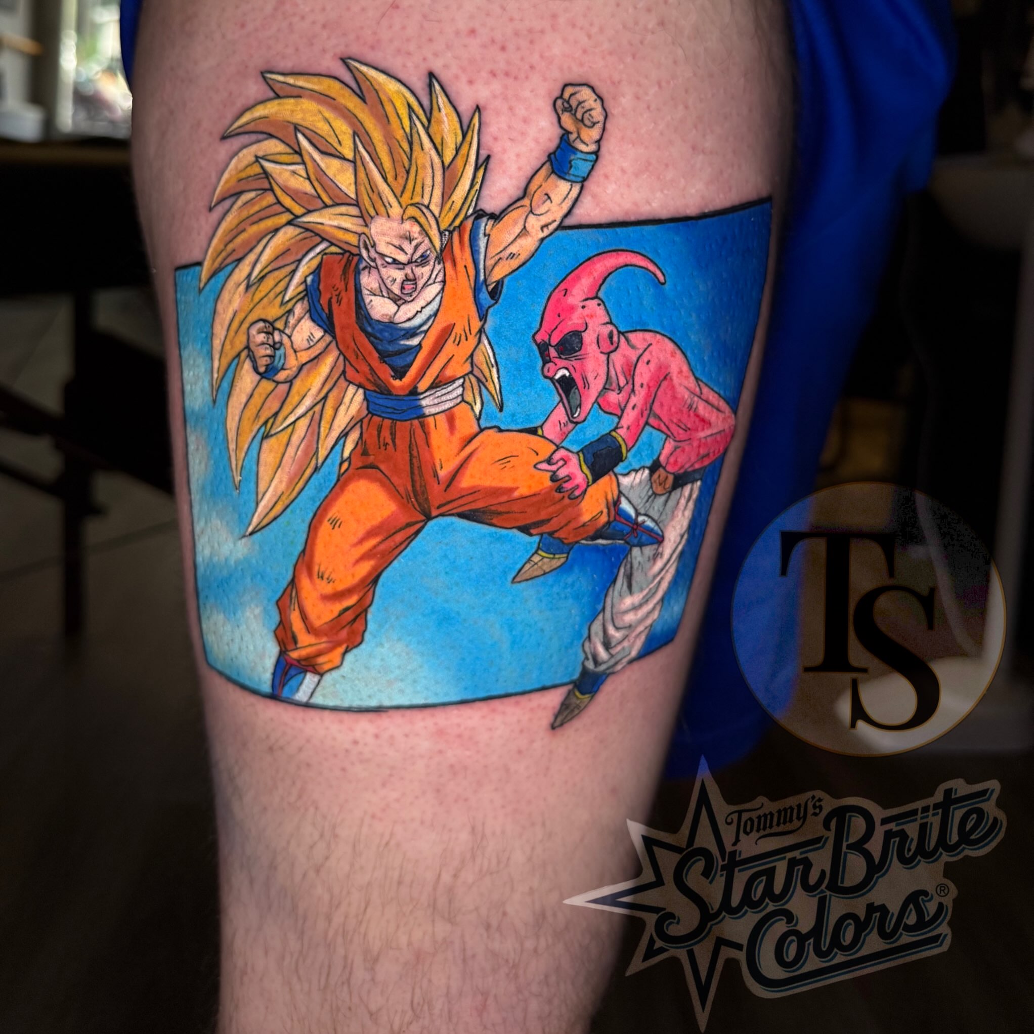 Tattoo by @justinxtattooer — anime