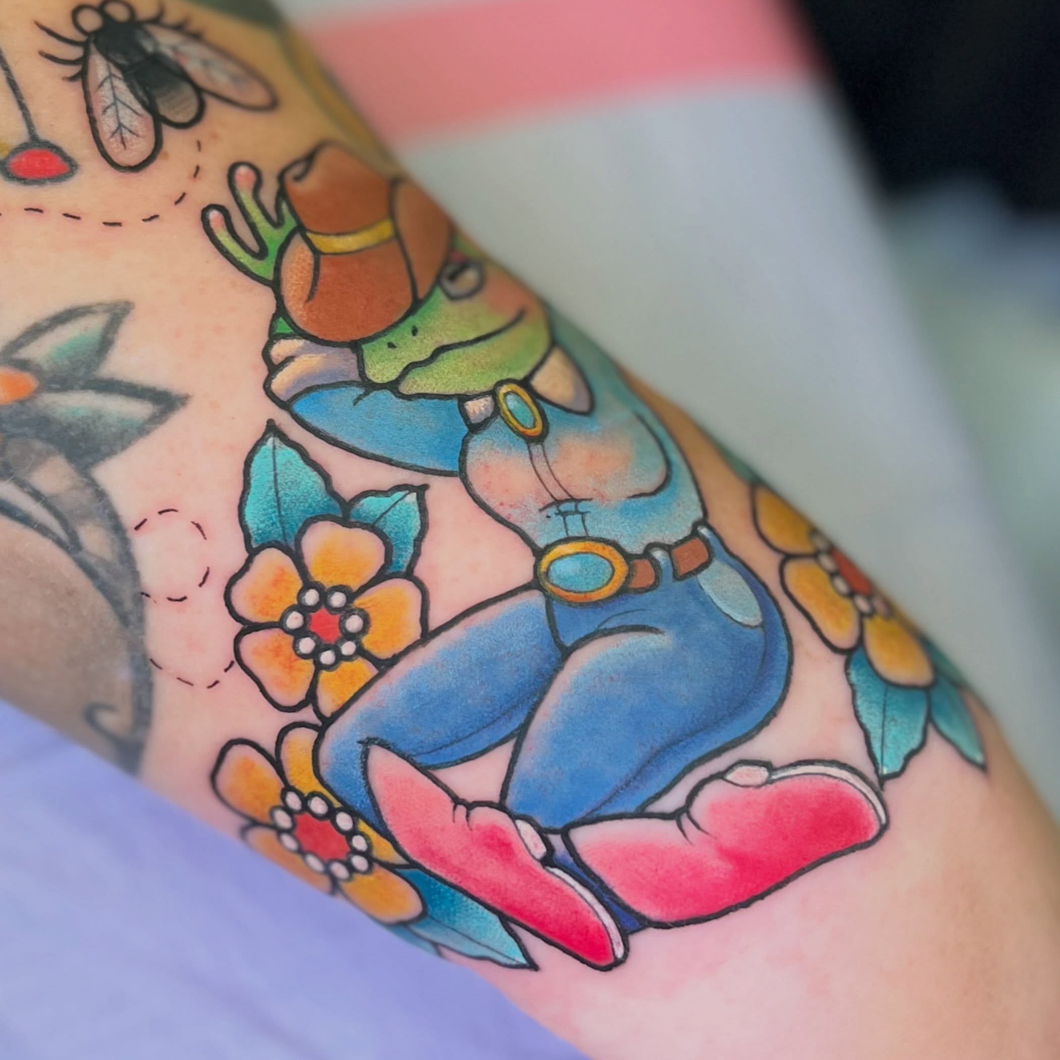Tattoo by @rarepandatats — new_school