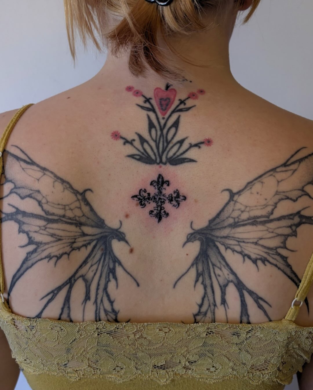 Tattoo by @cupidstunts__ — black_and_grey, geometric