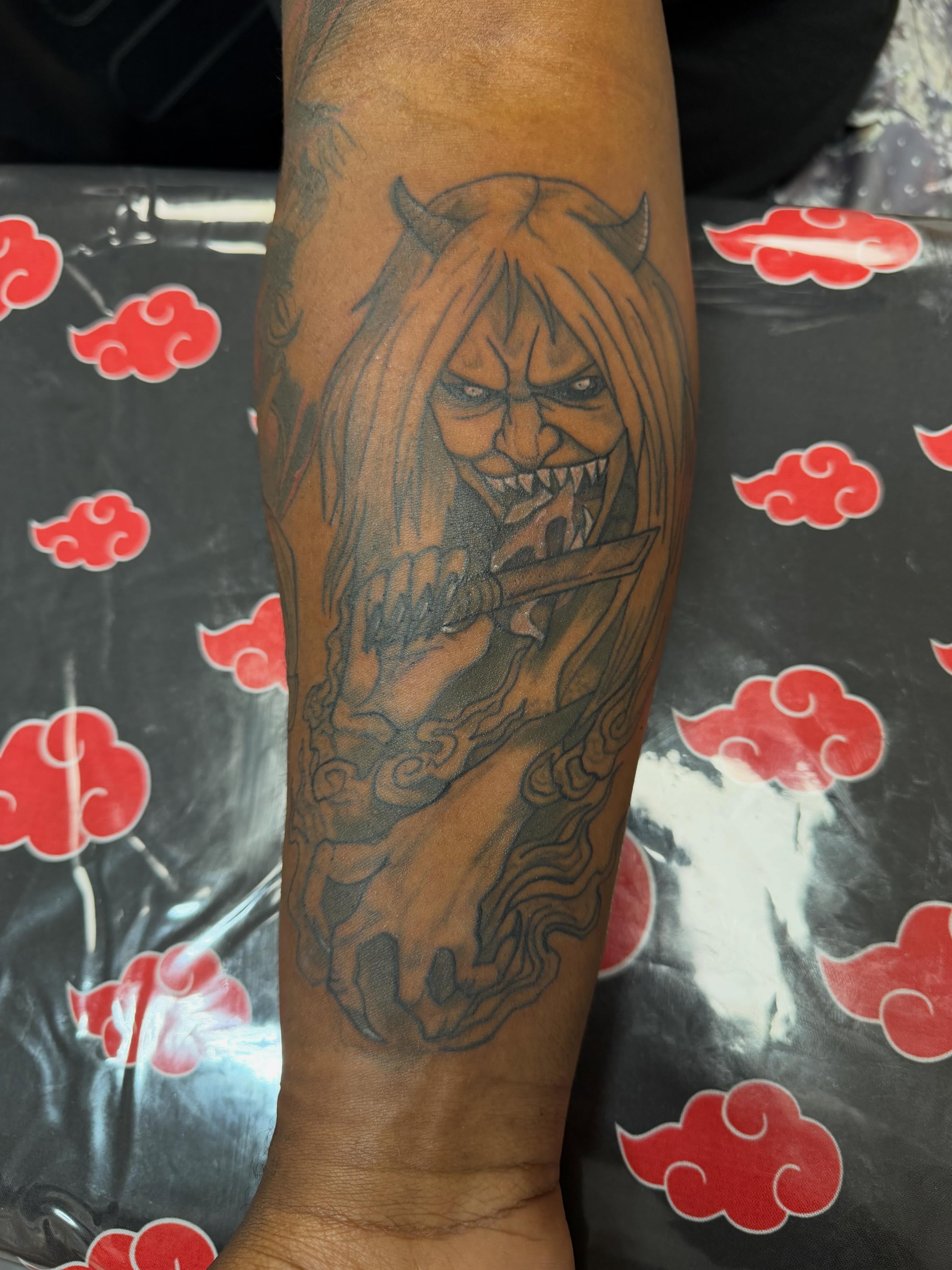 Tattoo by @inkatsuki_tattoos — dark_realism