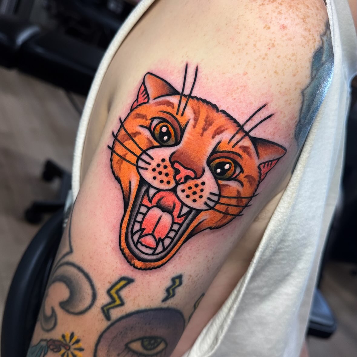 Tattoo by @larrylovestattoos โ american_traditional