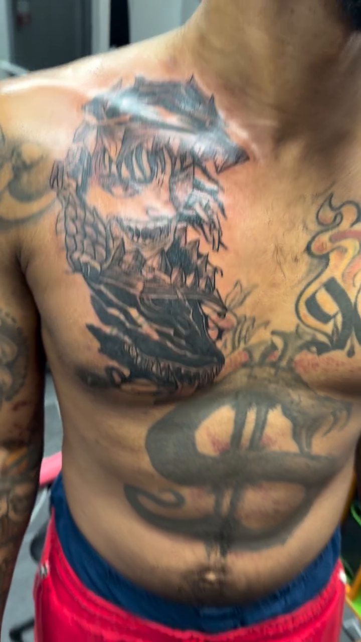 Tattoo by @inkatsuki_tattoos — black_and_grey, realism