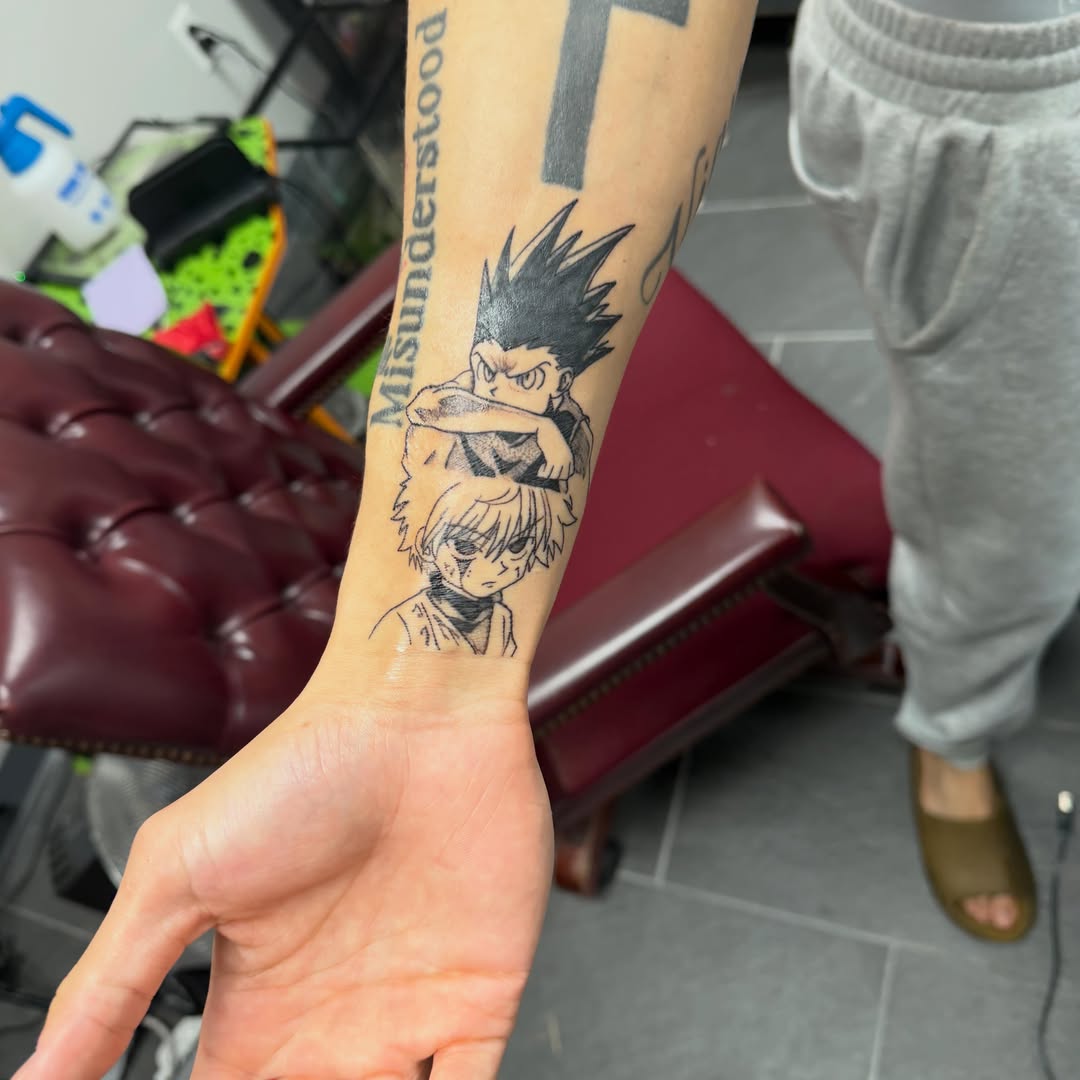 Tattoo by @inkatsuki_tattoos — anime