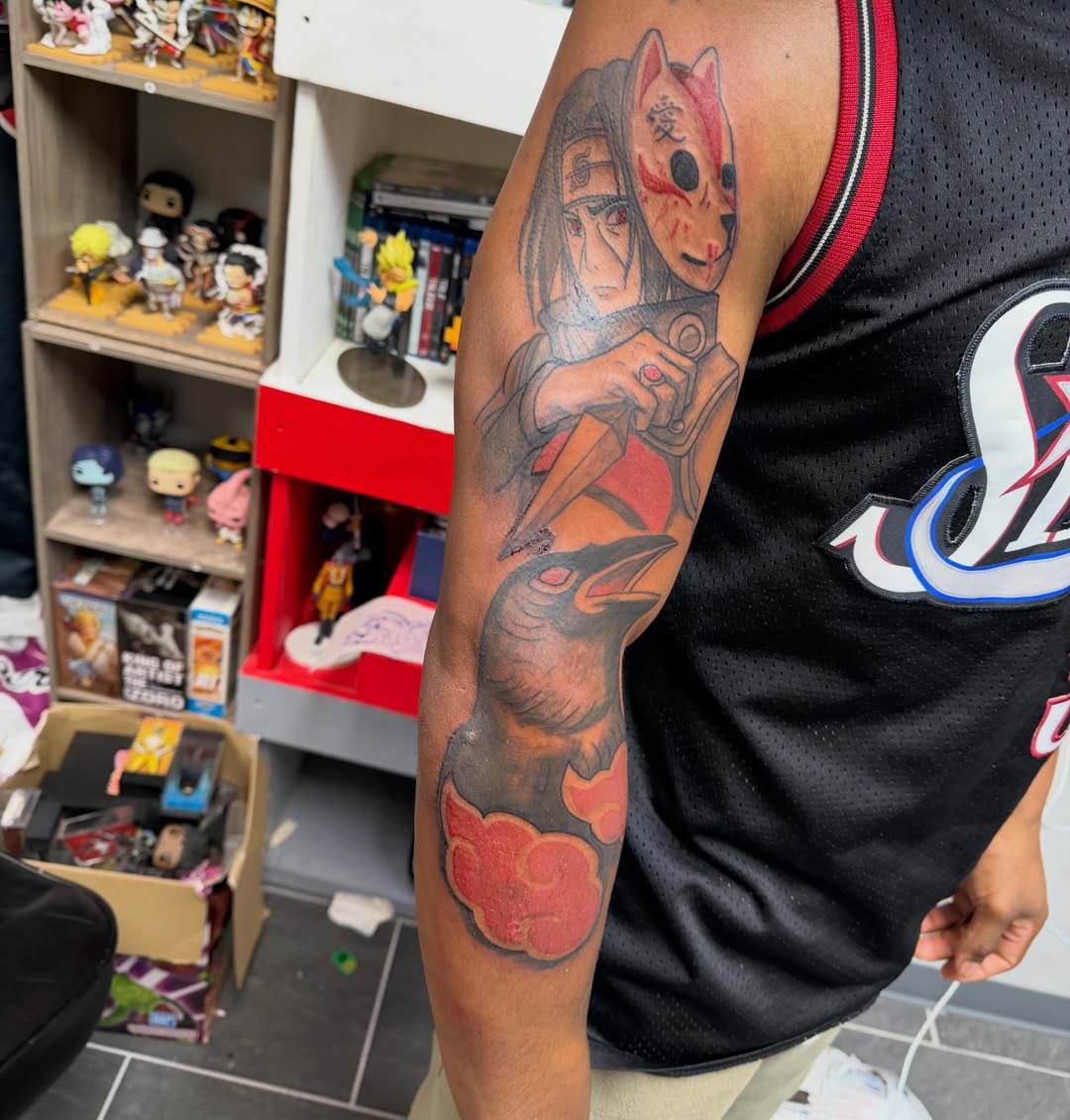Tattoo by @inkatsuki_tattoos — anime