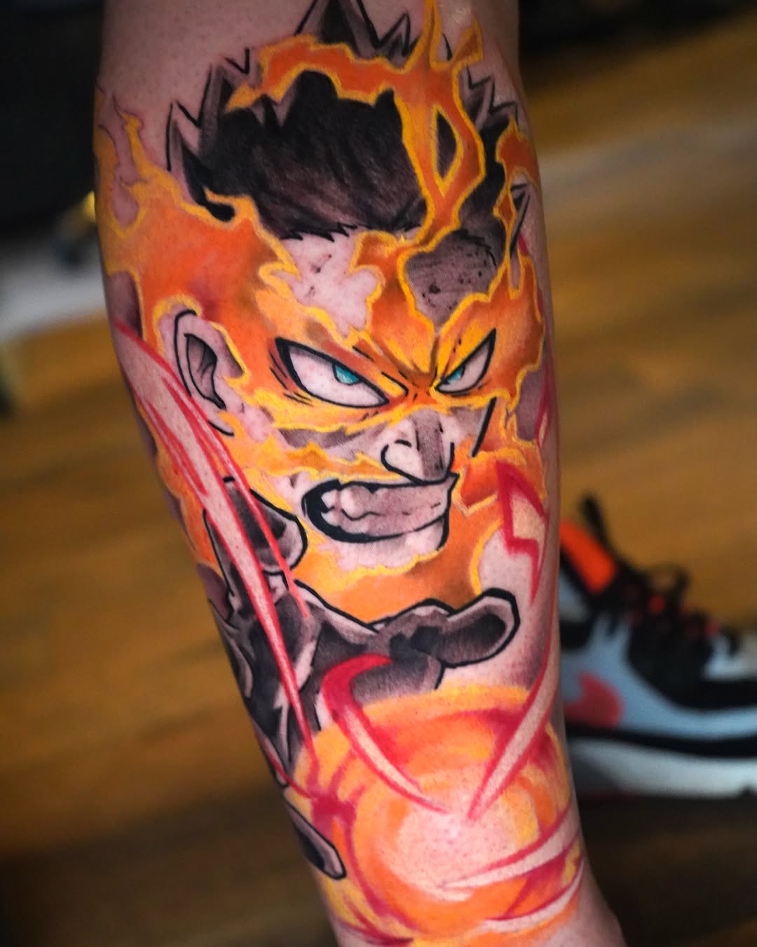 Tattoo by @blasianj.ink — anime