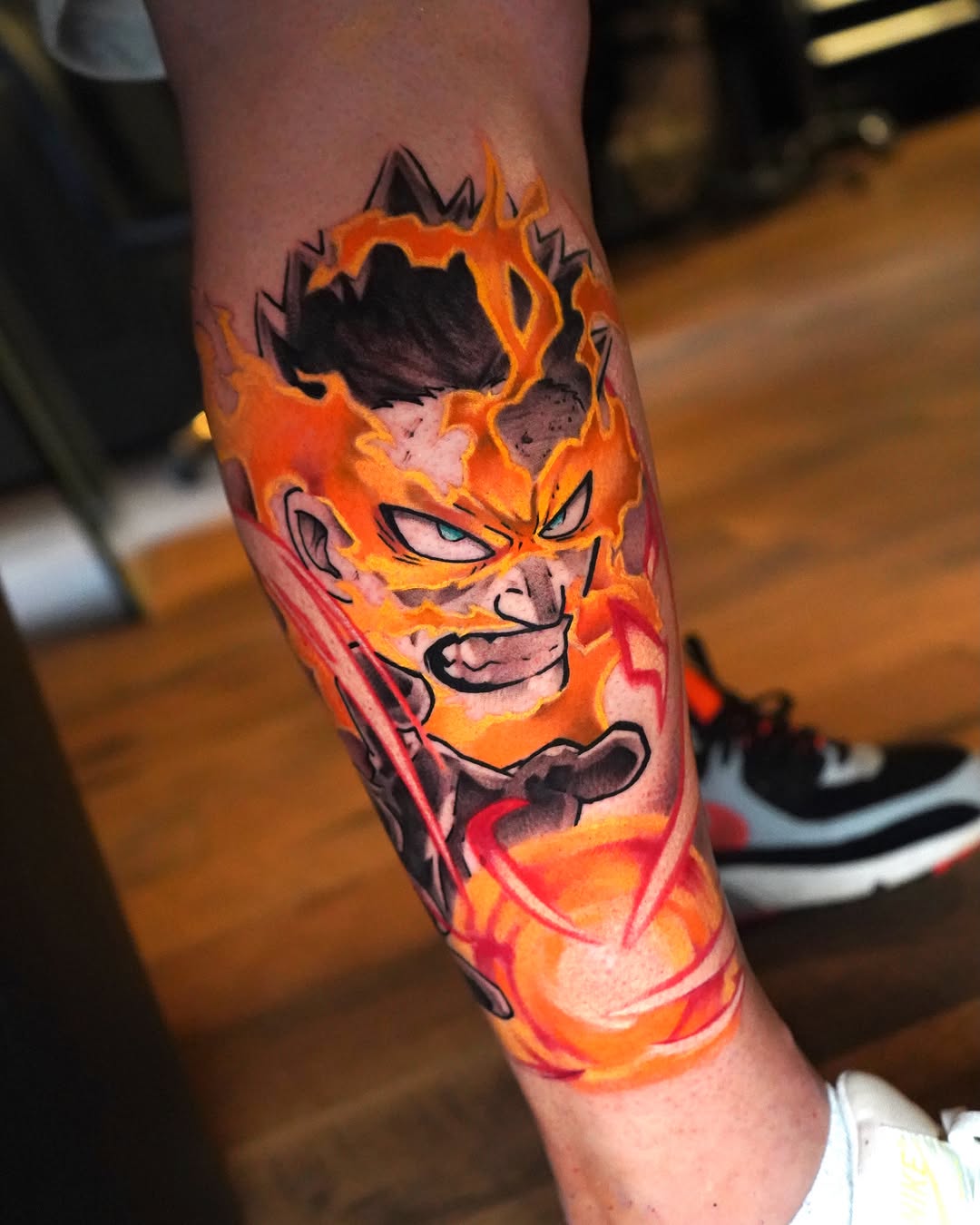 Tattoo by @blasianj.ink — anime