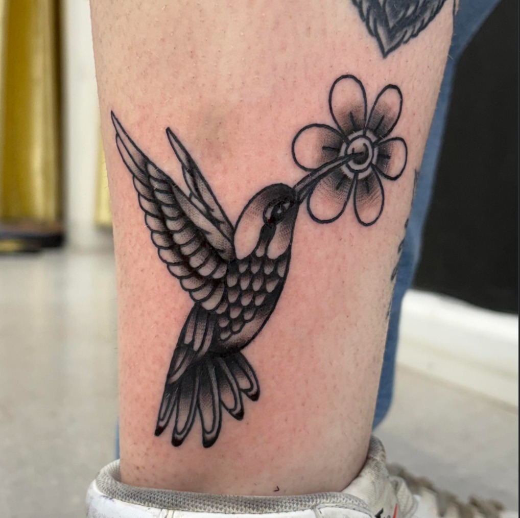 Tattoo by @highdemandjon โ american_traditional, black_and_grey