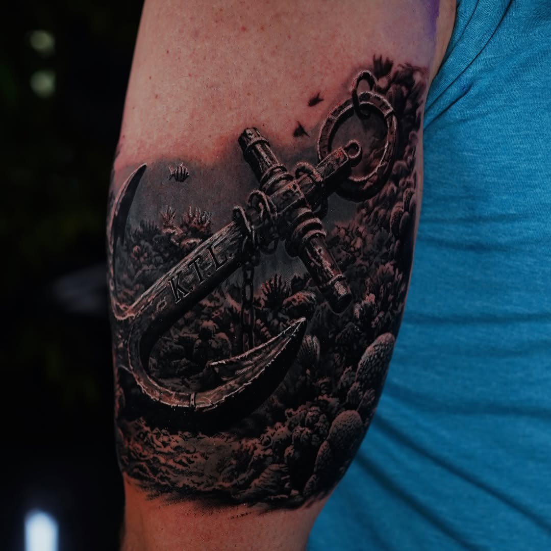 Tattoo by @josemanoel_sopelaartetattoo — realism, black_and_grey