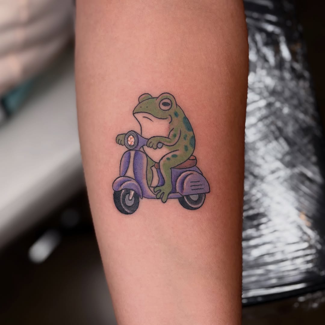 Tattoo by @ldempseytattoos — new_school