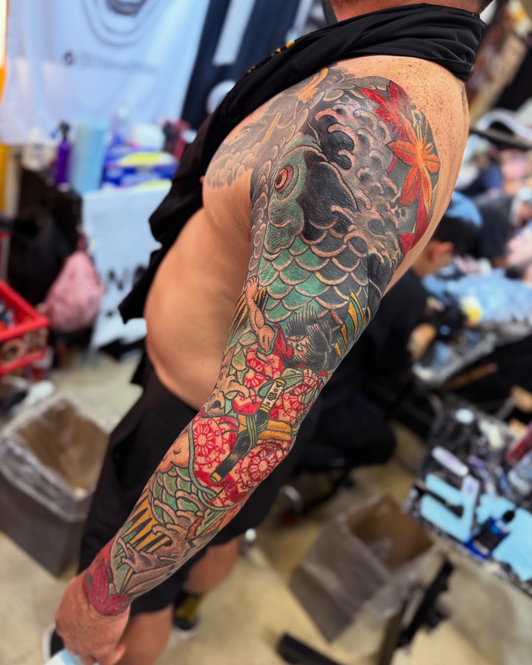 Tattoo by @marcosrivera_tattoo — japanese_irezumi