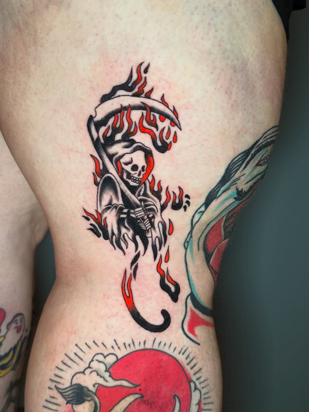Tattoo by @alliebarringertattoo — american_traditional
