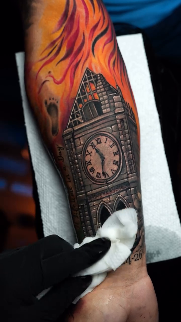 Tattoo by @adriantattoohlg — realism, black_and_grey