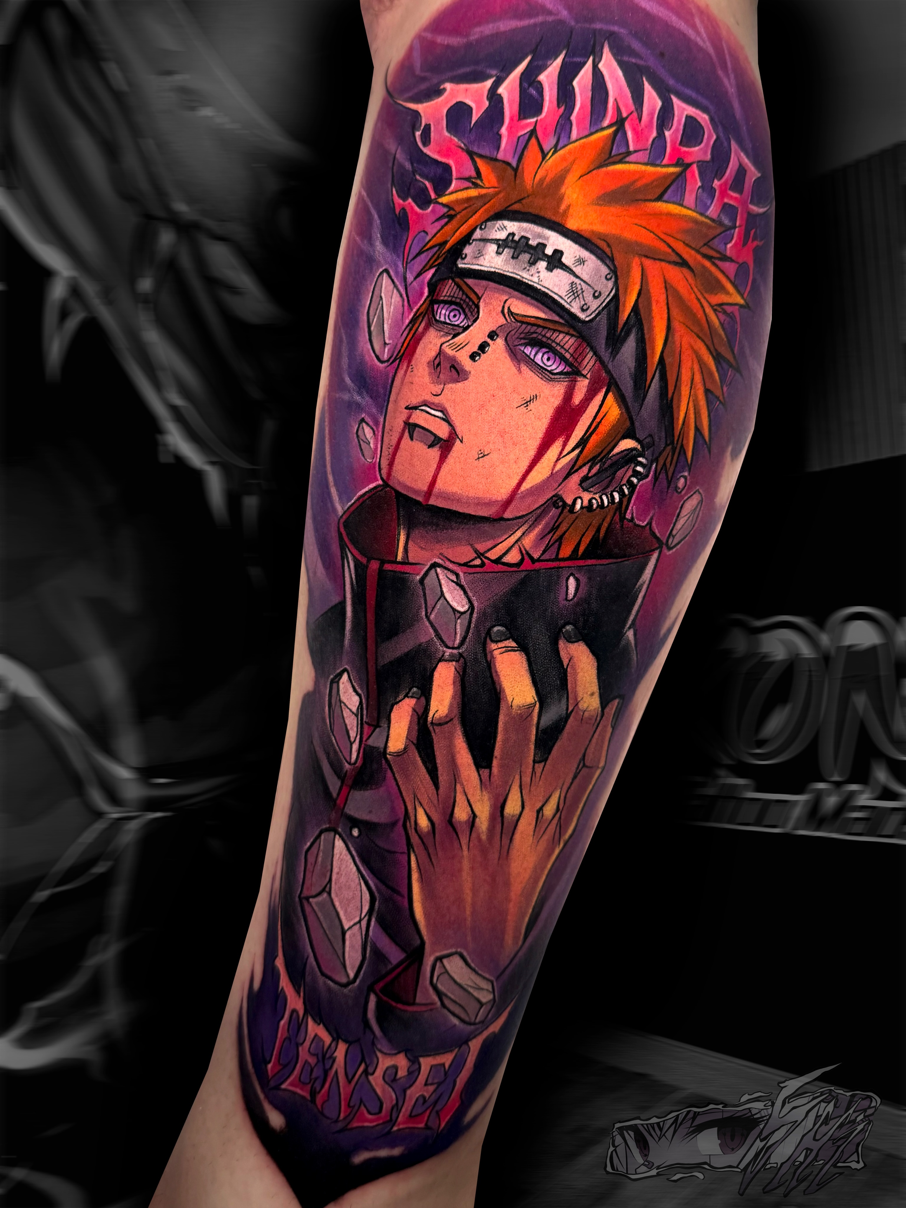 Tattoo by @ivanpelegrinmedina — anime
