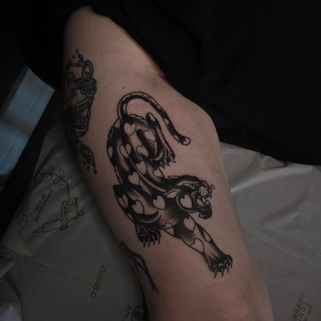Tattoo by @alexandraathenstattoo — american_traditional, black_and_grey