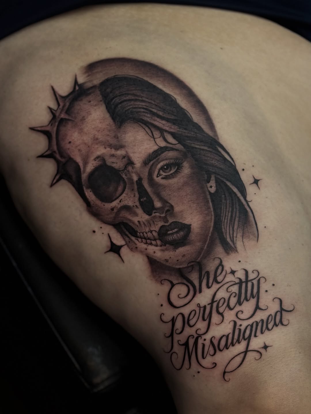 Tattoo by @smukonetattoos — black_and_grey, realism