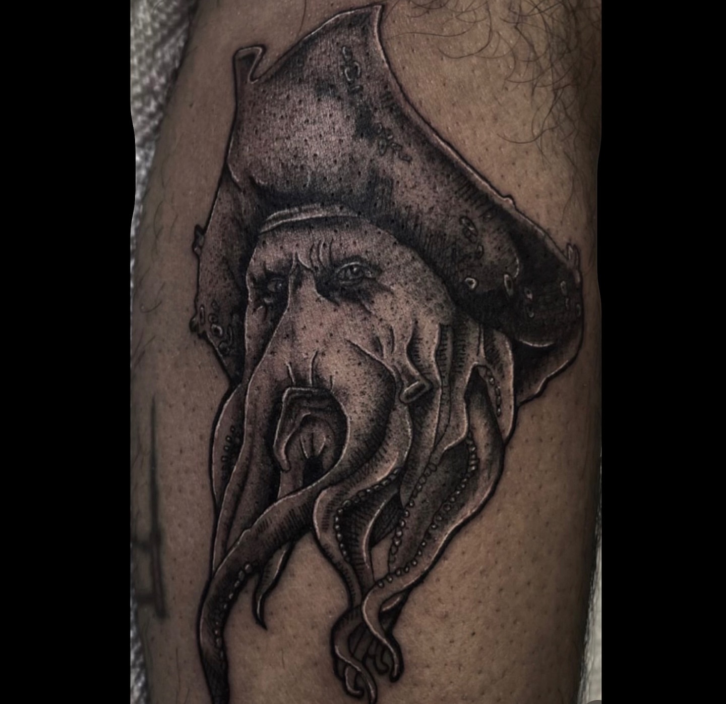 Tattoo by @needle___wielder — dotwork, realism