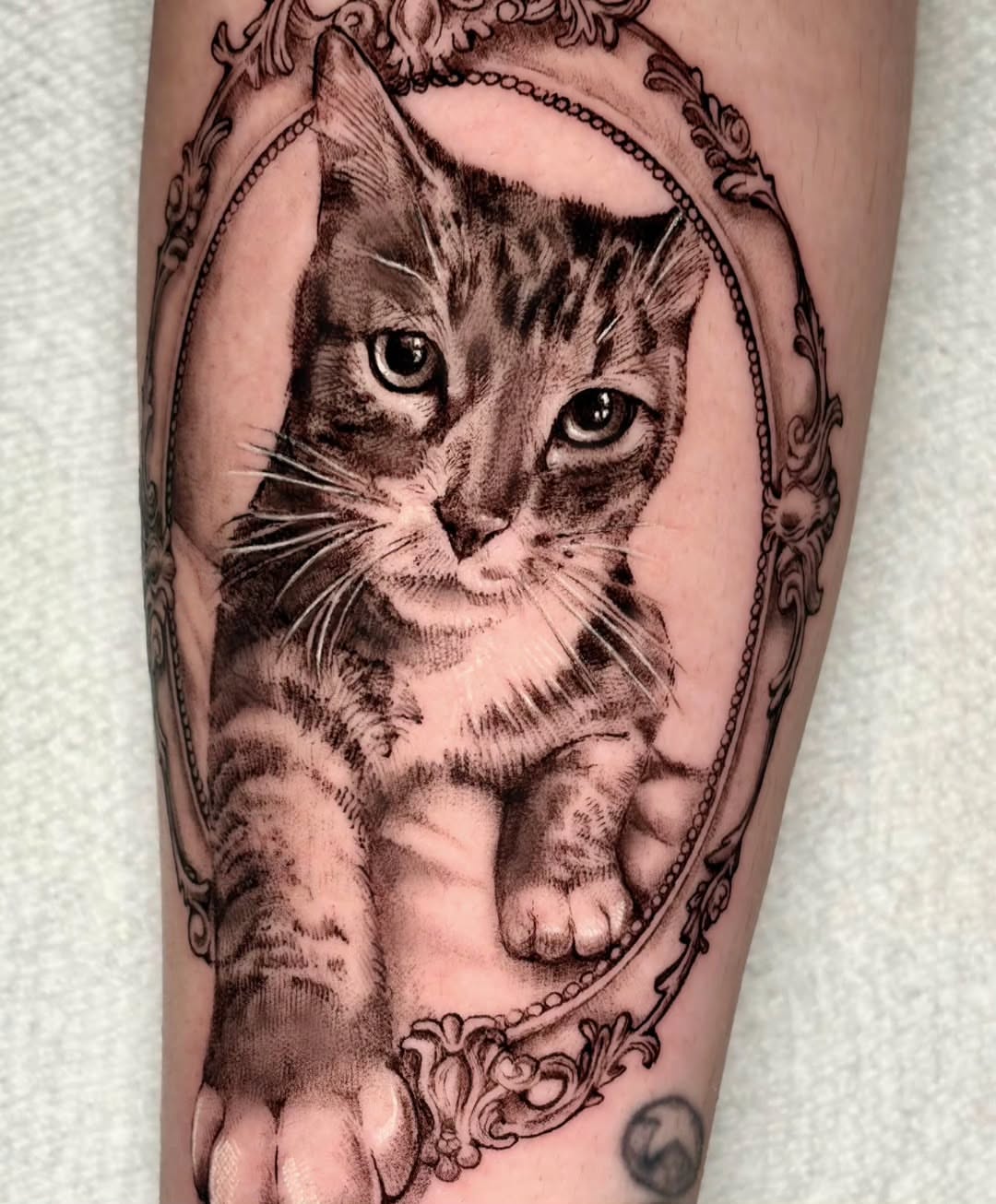 Tattoo by @cherryladyink — realism