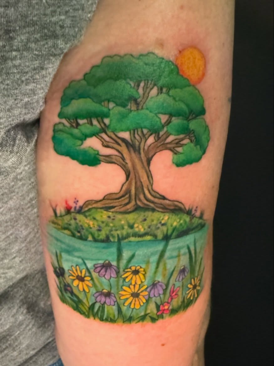 Tattoo by @michellebalhantattoos โ illustrative, watercolor