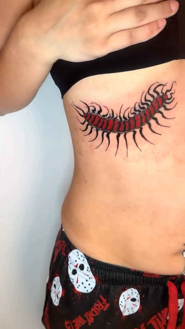 Tattoo by @kinetictattoos — blackwork, realism