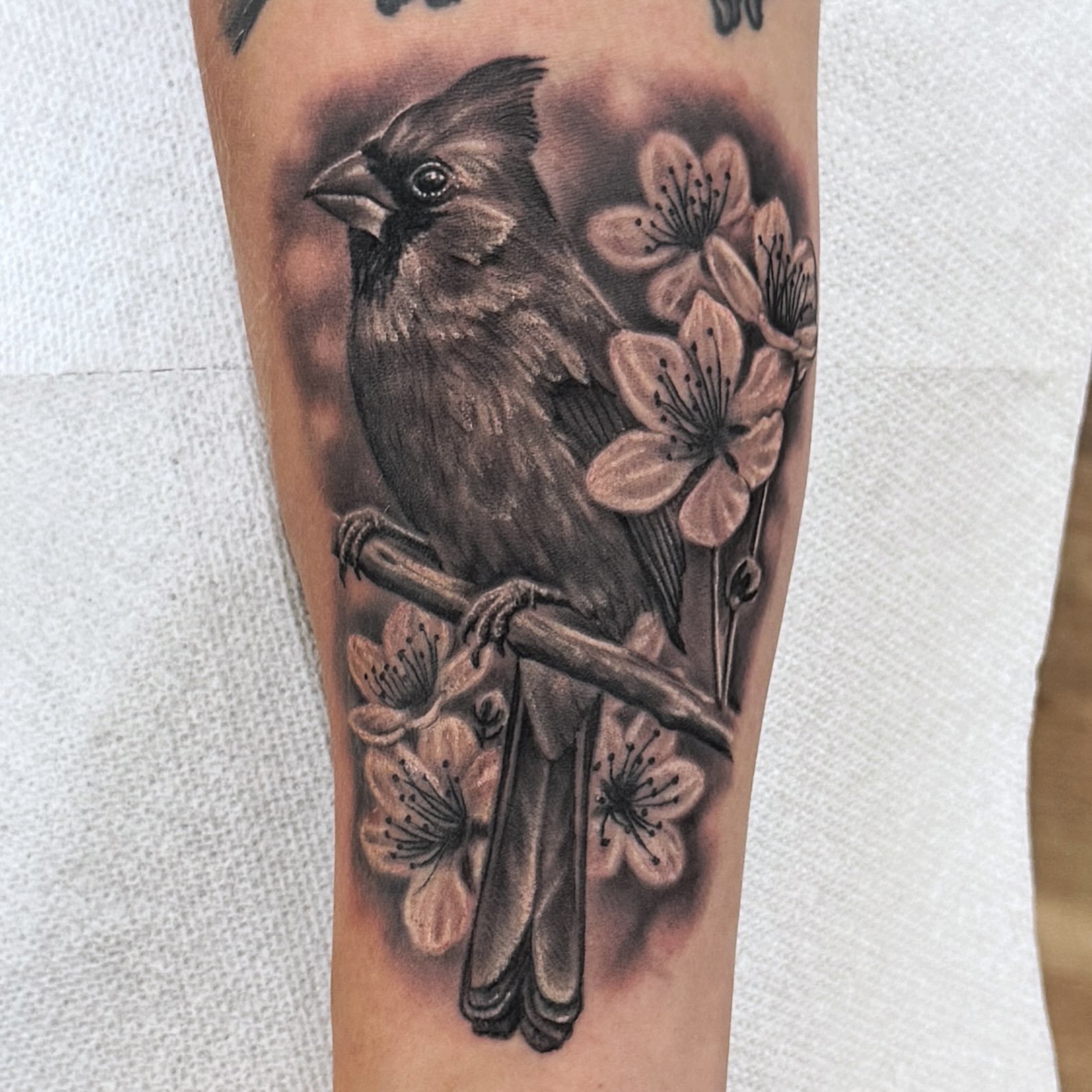 Tattoo by @rustybng — realism, black_and_grey
