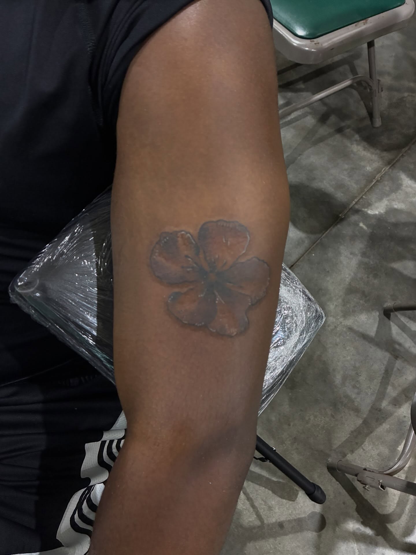 Tattoo by @unobhmg — black_and_grey