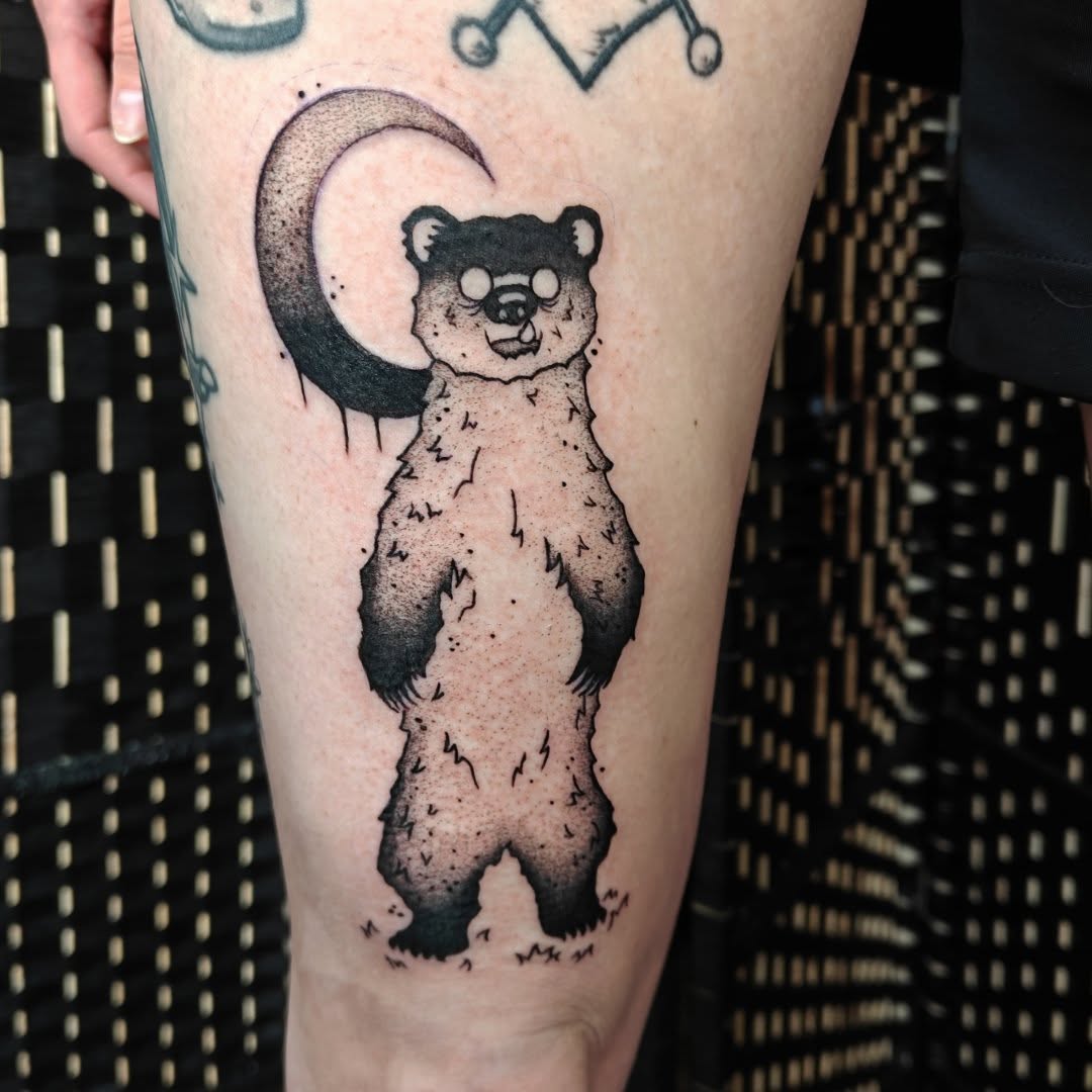 Tattoo by @eightleggedmeg — dotwork