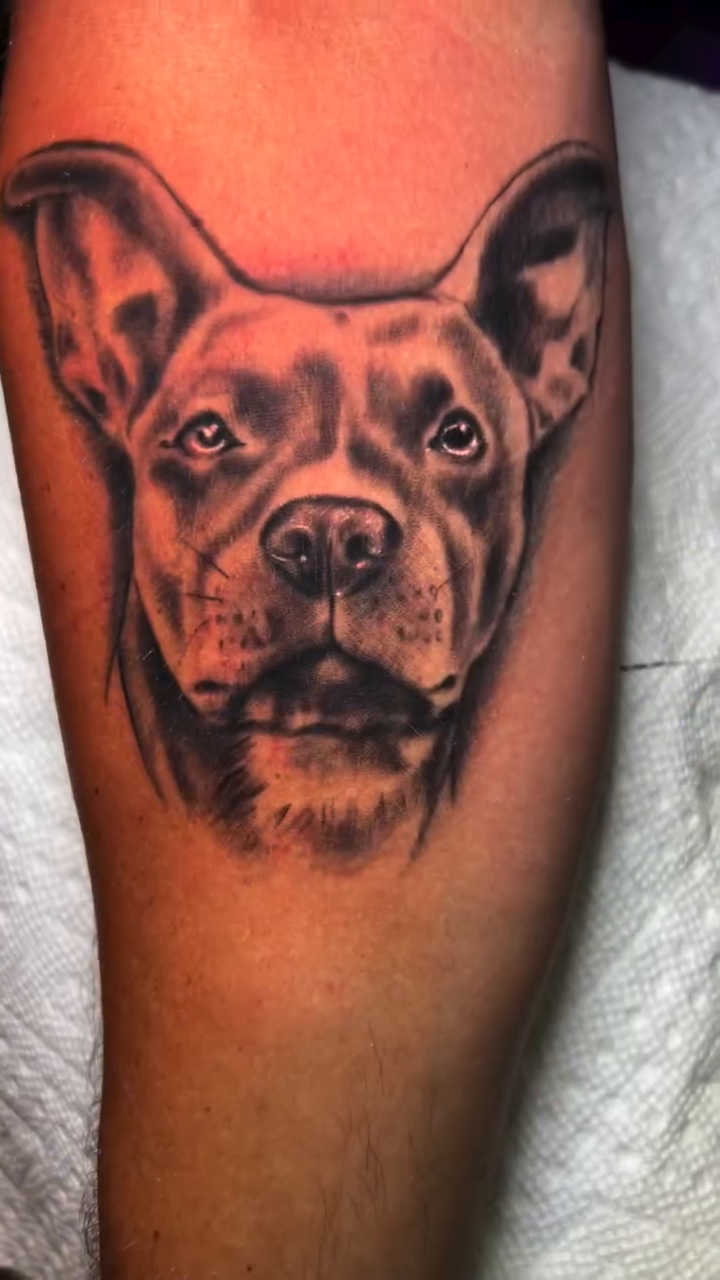 Tattoo by @charlld0 — realism, black_and_grey