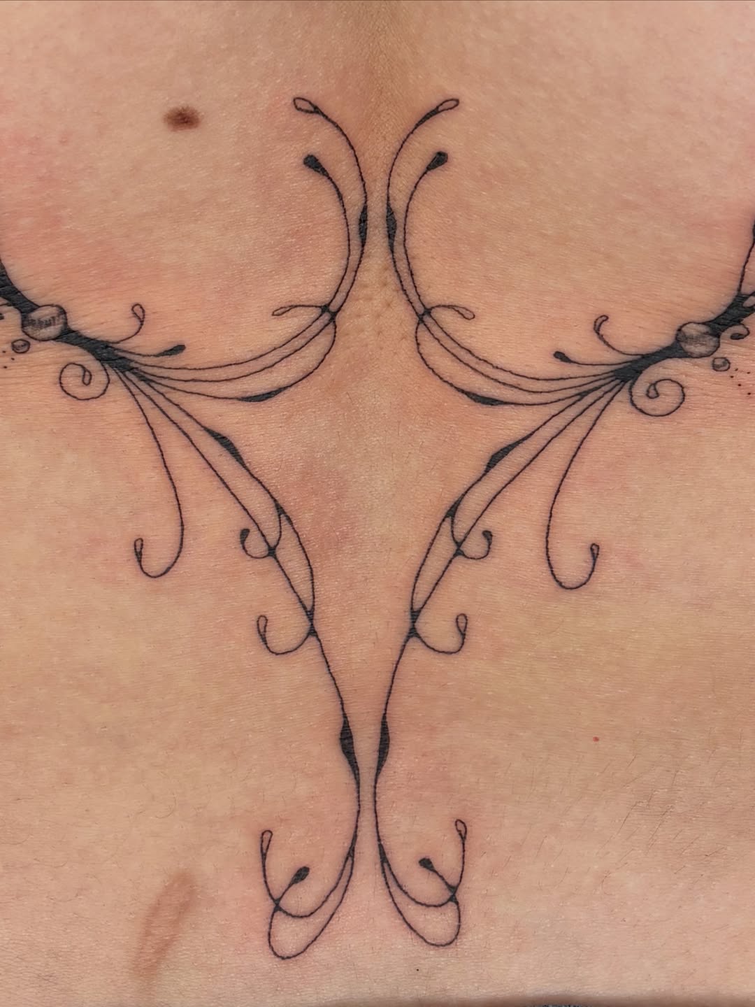 Tattoo by @stabzzz333 โ fine_line, ornamental