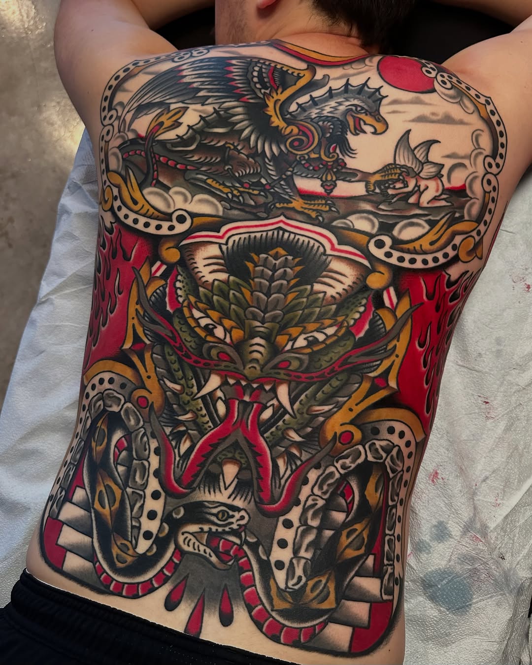 Tattoo by @t.perez_tattoos — american_traditional, neo_traditional