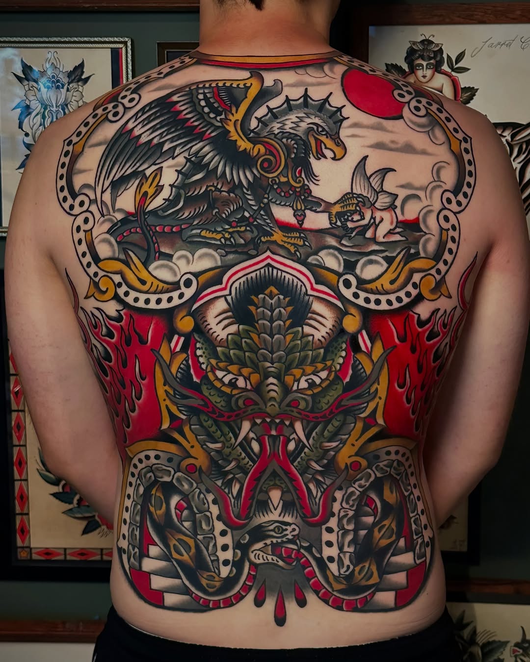 Tattoo by @t.perez_tattoos — american_traditional, neo_traditional