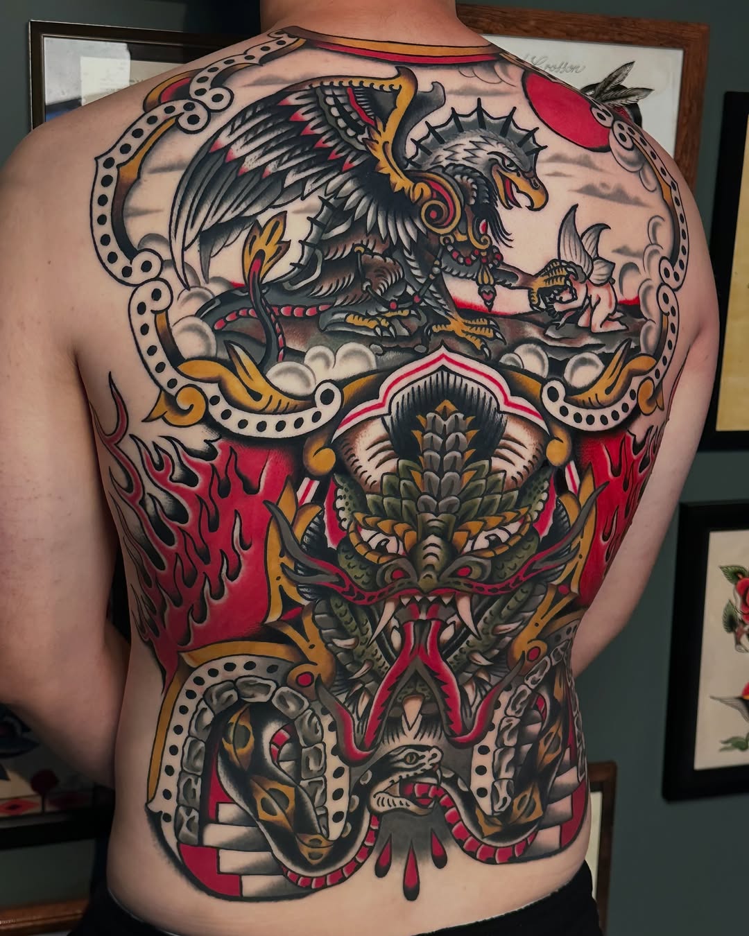 Tattoo by @t.perez_tattoos — american_traditional, neo_traditional
