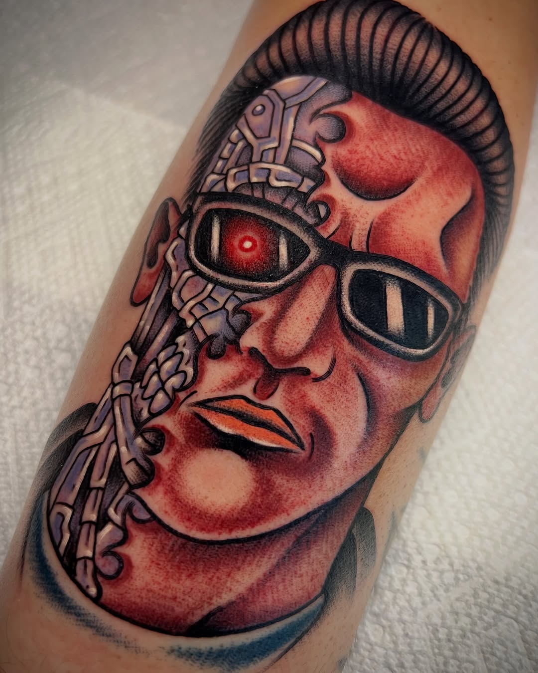 Tattoo by @mattalexandertattoo — realism, black_and_grey