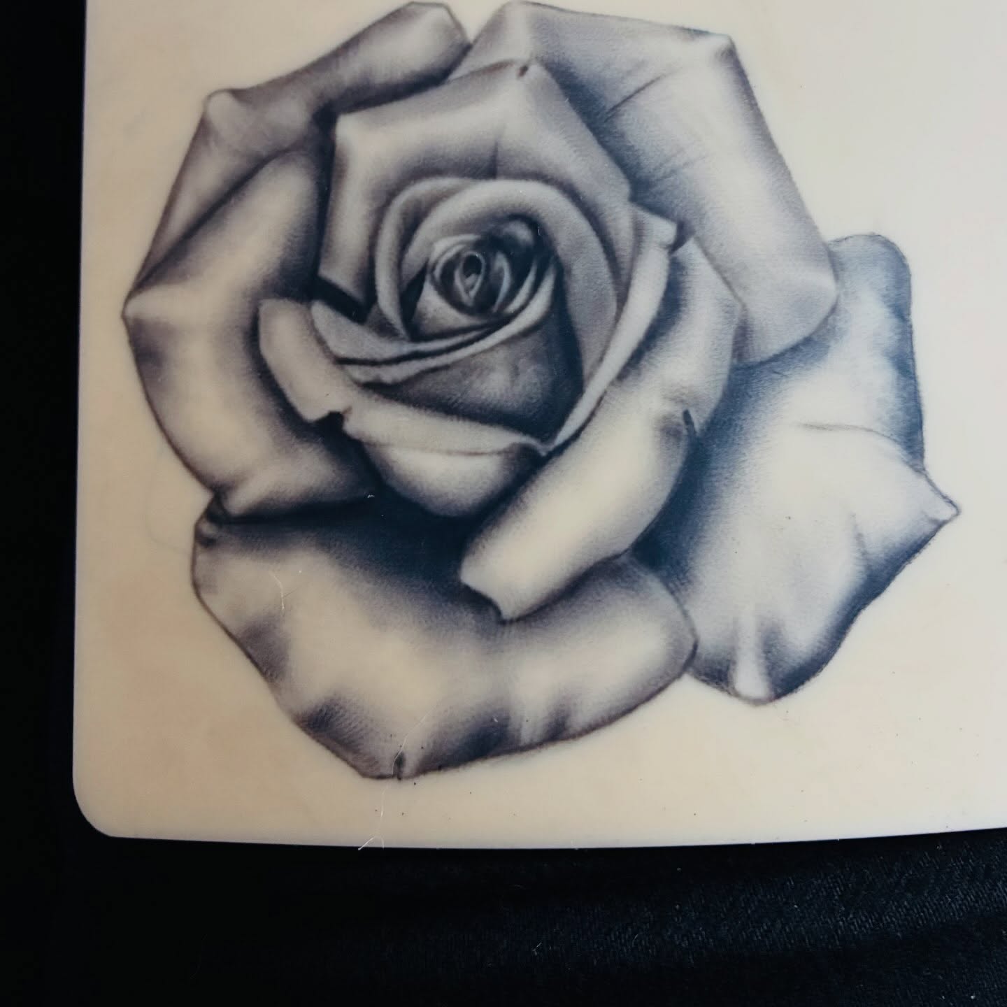 Rose realism tattoo by Resse