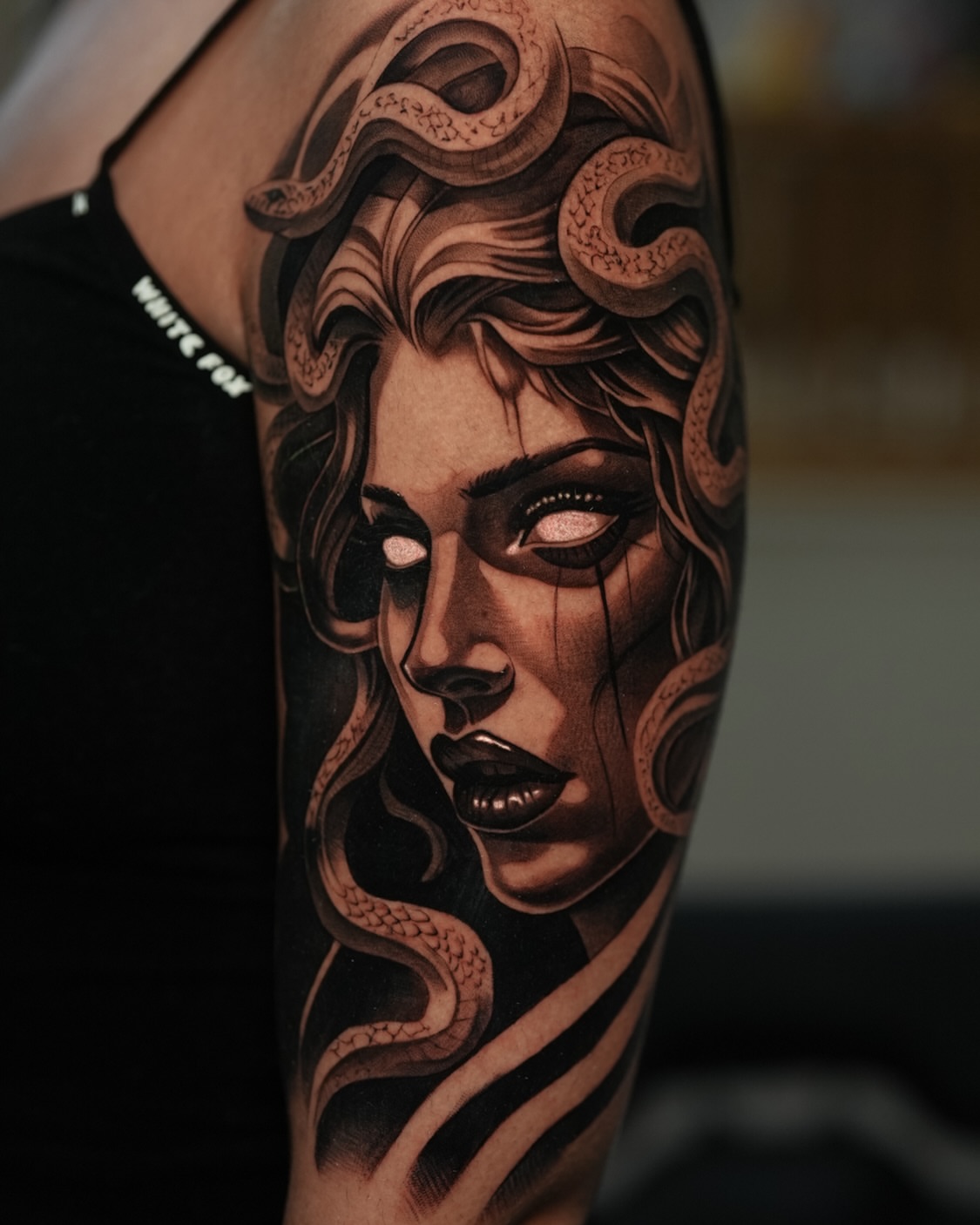 Tattoo by @inkbyjavi — realism, dark_realism
