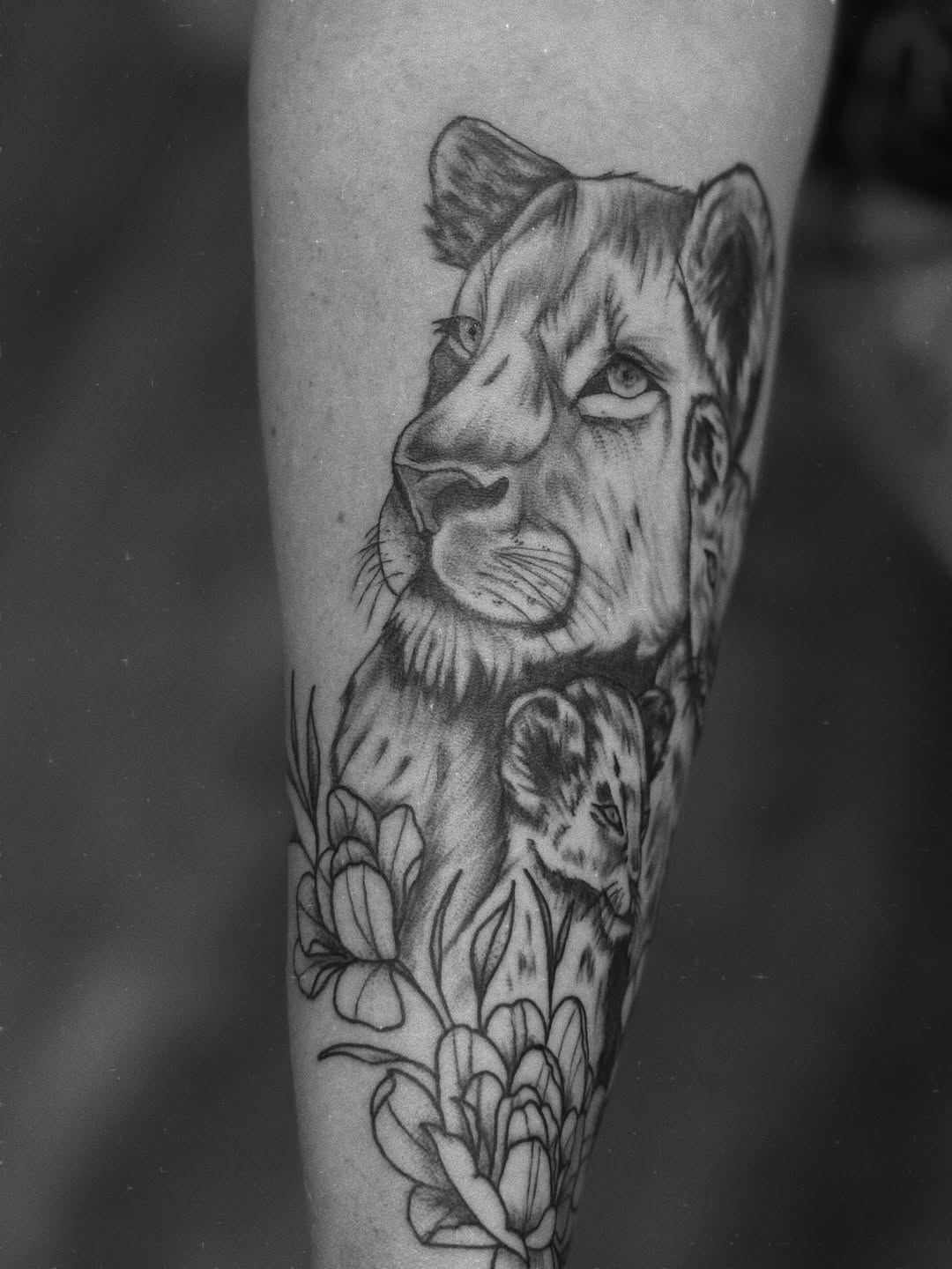 Tattoo by @curbsidetats — realism, black_and_grey