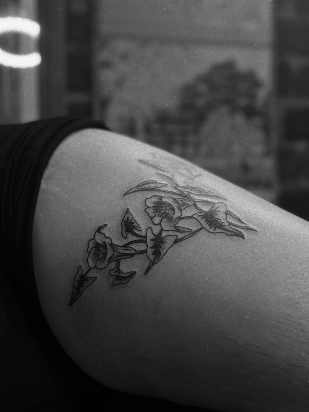 Tattoo by @curbsidetats — fine_line, black_and_grey
