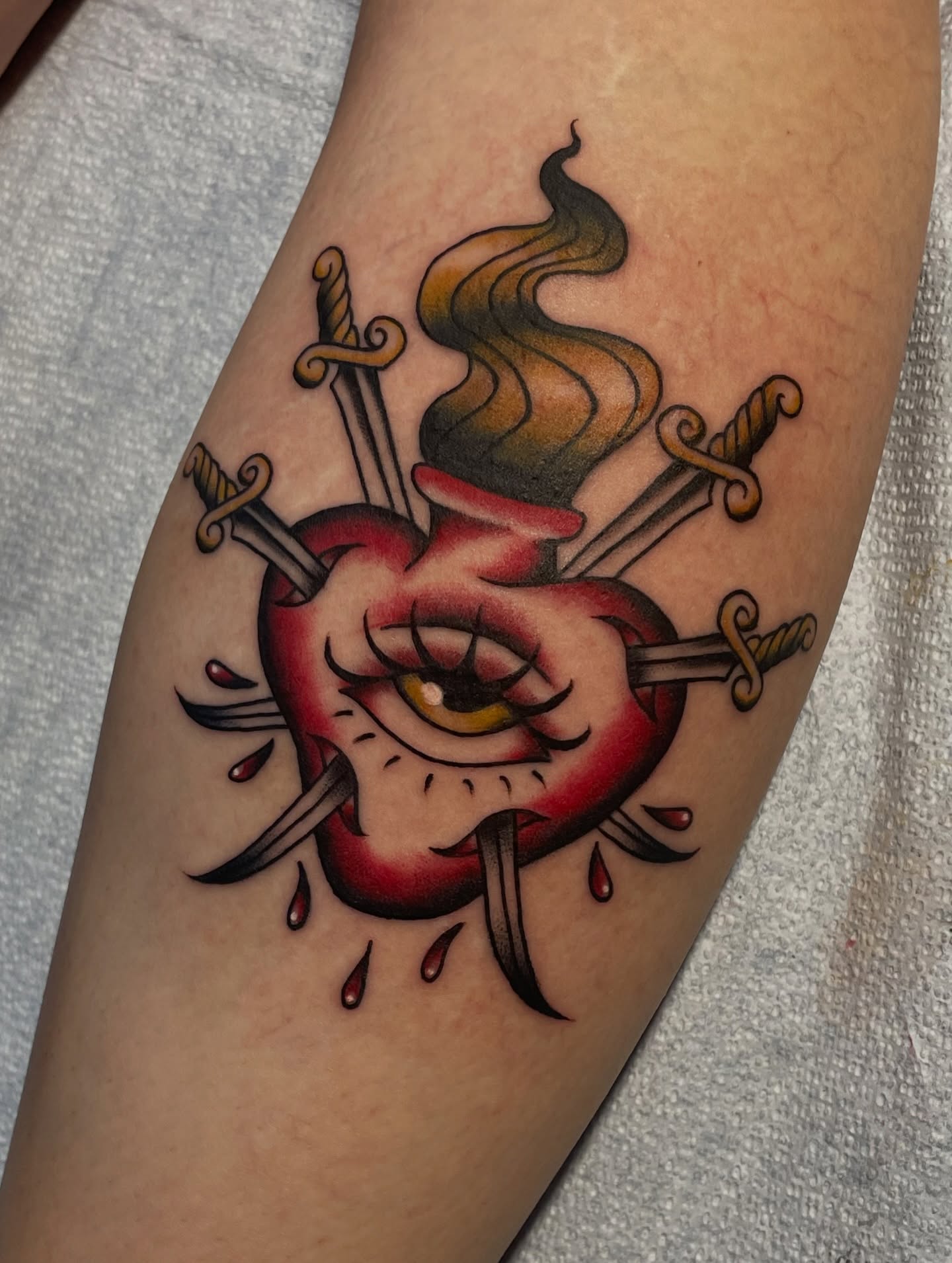 Tattoo by @skullinkmarie β american_traditional