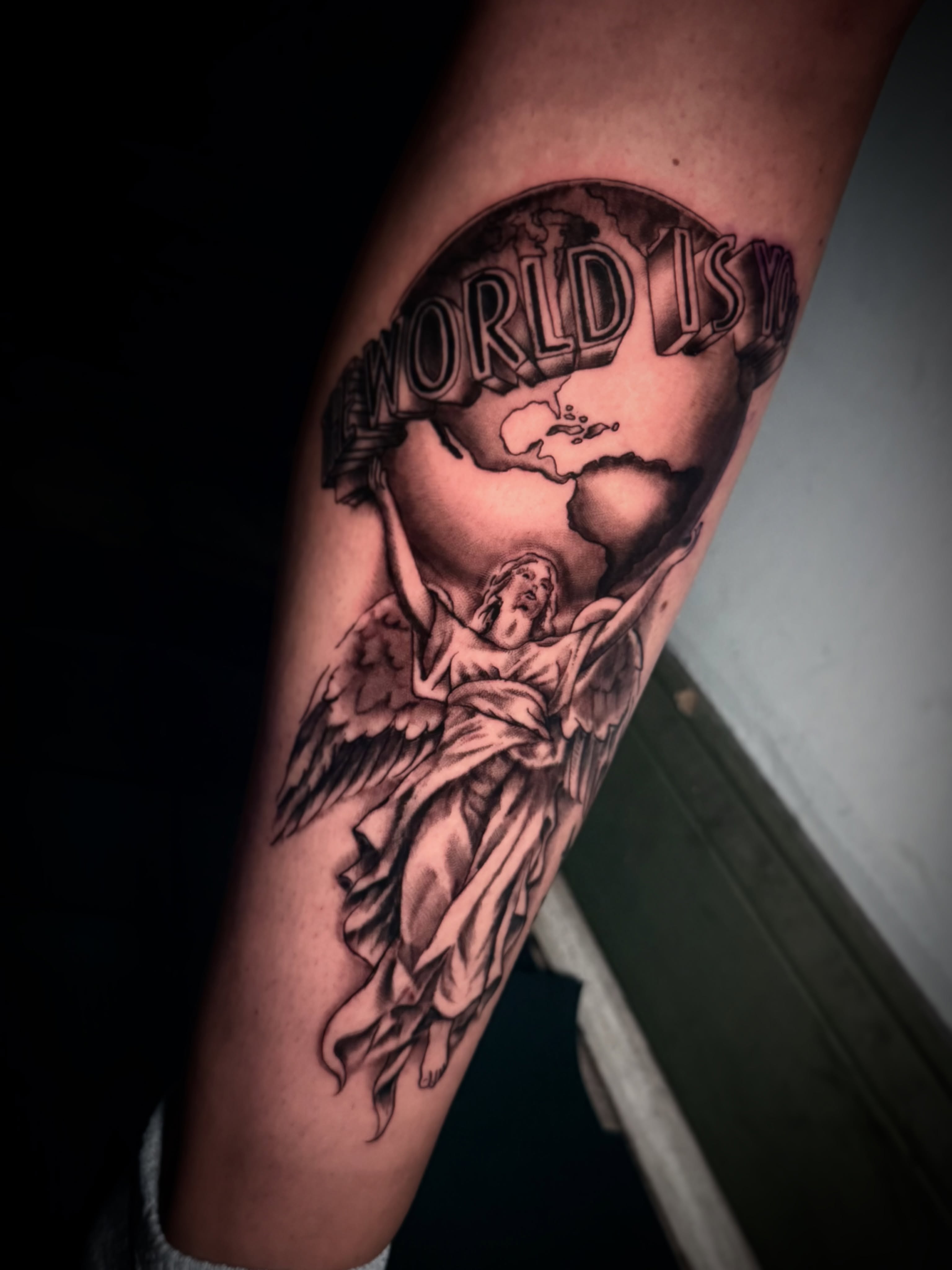 Tattoo by @inkbyjpmf β black_and_grey